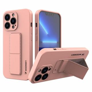 Wozinsky Kickstand Case pouzdro / kryt s opěrkou 3v1 pro Apple iPhone 11 PRO pink