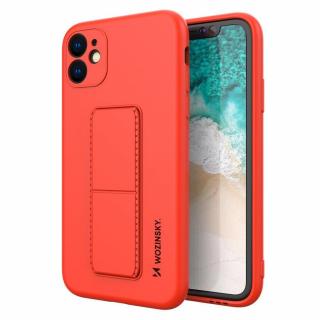 Wozinsky Kickstand Case pouzdro / kryt s opěrkou 3v1 pro Apple iPhone 11 red