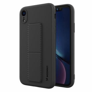 Wozinsky Kickstand Case pouzdro / kryt s opěrkou 3v1 pro Apple iPhone Xr black