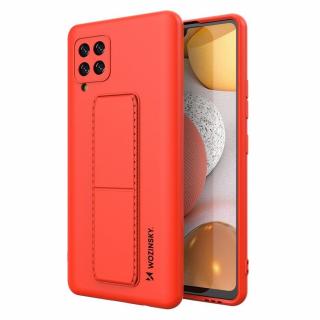 Wozinsky Kickstand Case pouzdro / kryt s opěrkou 3v1 pro Samsung Galaxy A12 red