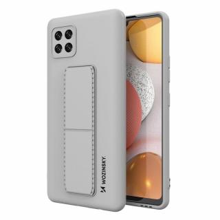 Wozinsky Kickstand Case pouzdro / kryt s opěrkou 3v1 pro Samsung Galaxy A22 5G grey