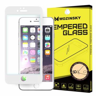 Wozinsky ochranné tvrzené sklo pro iPhone 6 / 6S (4.7 ) 5D zahnuté bílé 7426825338389