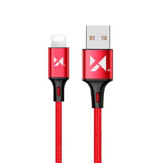 Wozinsky WUC-L2R USB kabel - iPhone Lightning / 2m / 2,4A červený