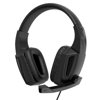 XO GE-01 handsfree sluchátka s kabelem a mikrofonem černé