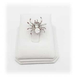 Brož Malý pavouk s kameny Swarovski® Crystal