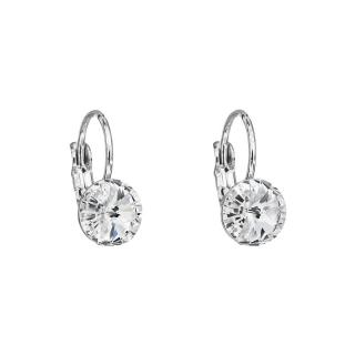 Dětské náušnice rivolka 6 mm swarovski crystal