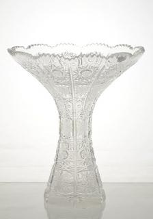 Křišťálová váza brus 20,5 cm 40014