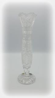 Křišťálová váza brus 20cm
