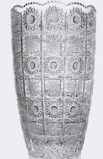 Křišťálová váza brus 30,5 cm 40018