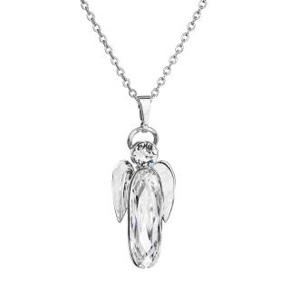 Náhrdelník Anděl dlouhý s kameny Swarovski® Crystal