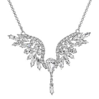 Náhrdelník Anděl štras s kameny Swarovski® Crystal