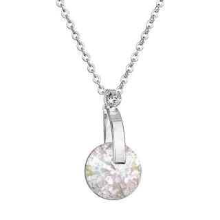 Nahrdelník D-Rivoli  s kamenem Swarovski® White Patina