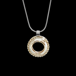 Náhrdelník Donut Swarovski® Gold