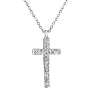 Náhrdelník Křížek s kameny Swarovski® Crystal