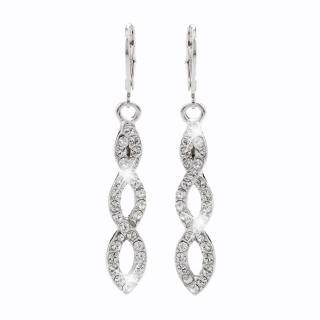Náušnice s kameny Swarovski® Spiral