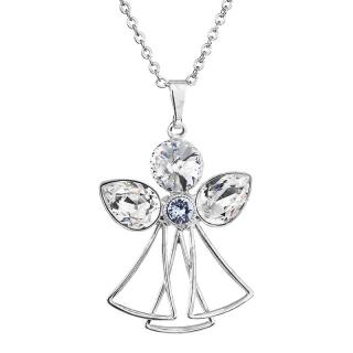 Řetízek s přívěskem Anděl s kameny Swarovski® Crystal