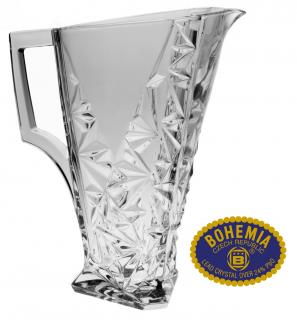 Skleněný džbán - křišťálové sklo Bohemia Crystal
