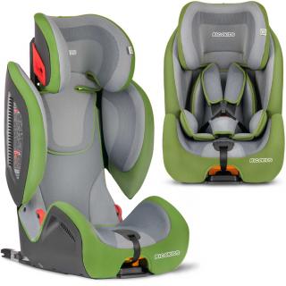 Autosedačka Ricokids Qway sivozelená 9-36 kg ISOFIX