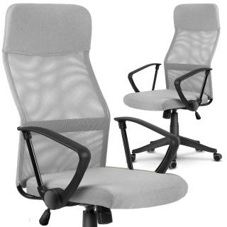 Micro sieťovaná kancelárska stolička Sofotel Sydney svetlo šedá