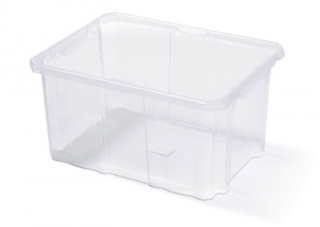 Plastový box úložný CARGOBOX transparentní 400x300x200