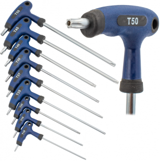 TORX kľúče, skrutkovače, typ T 9 kusov, FALON-TECH