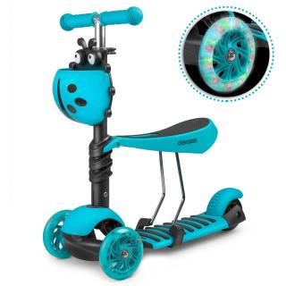 Trojkolesová kolobežka Ricokids Buggy - modrá