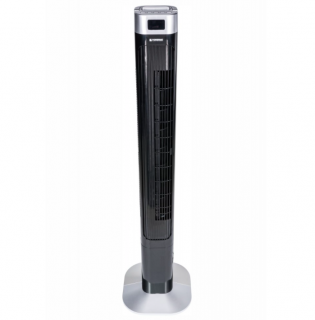 Vežový ventilátor Powermat 120, čierny