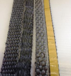 Páska  E  sklo samolepicí černá 8x2mm balení 2m  (S-TAPE)