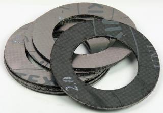 Těsnící kroužek expandovaný grafit + hrotovaná nerez  DN100 (TEXIM® UNI-TI tl.2mm)