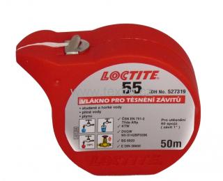 Těsnící provázek Loctite 55 – balení 50m