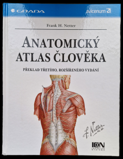 Anatomický atlas člověka, překlad 3., rozšířeného vydání (Frank H. Netter)