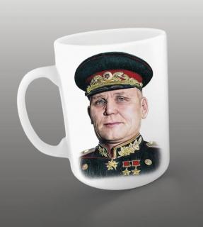 Hrnek Ivan Stěpanovič Koněv (barevný)