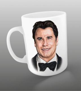 Hrnek John Travolta (barevný)
