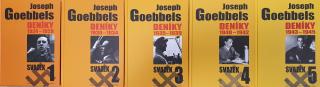 JOSEPH GOEBBELS - deníky svazky 1,2,3,4,5
