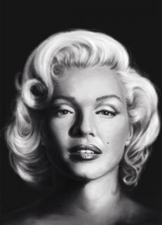 Marilyn Monroe - reprodukce kresby