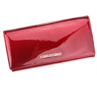 Červená kožená peněženka Gregorio Red