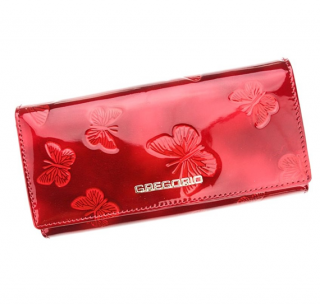 Dámská kožená peněženka Gregorio Red