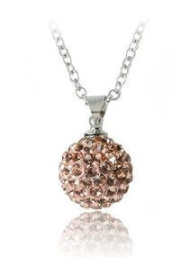 Řetízek s přívěskem Shamballa Cream