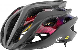 Liv REV MIPS Velikost: M, Barva: Matte Black/Gloss Fuchsia Purple