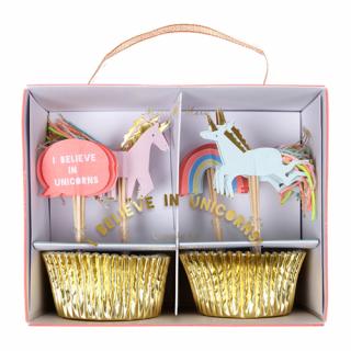Cupcake Kit Meri Meri - I Believe In Unicorns