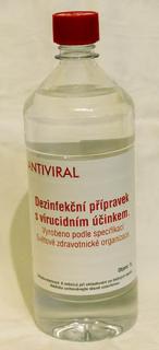 Dezinfekční přípravek Antiviral 1 litr