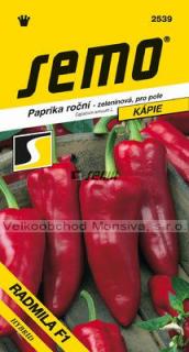 Paprika RADMILA F1 - kápie,rychl.,pole