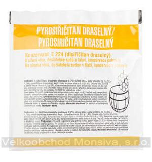 Pyrosiřičitan draselný 10 g