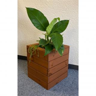 Květináče Frank | GreenShield 44, thermowood | Dřevěný květináč 44 x 44 x v. 50 cm