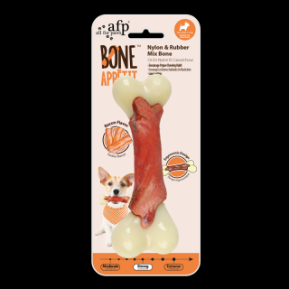 AFP Bone - odolná kousací hračka, L (příchuť slanina)