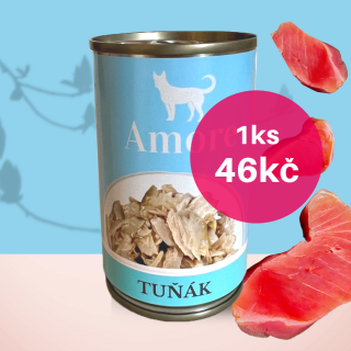 Amore dog tuňák 24x140g výhodné balení