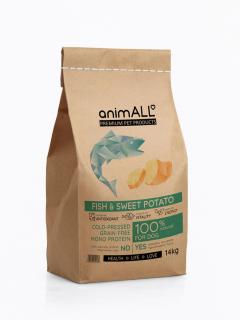 ANIMALL FISH &amp; SWEET POTATO 1,5 kg (6+1 zdarma)