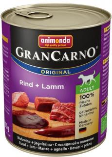 Animonda Gran Carno Adult hovězí &amp; jehně 800 g