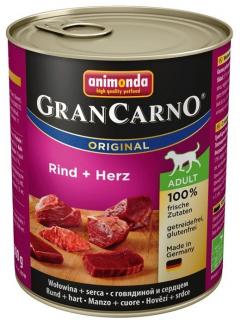 Animonda Gran Carno Adult hovězí &amp; srdce 800 g