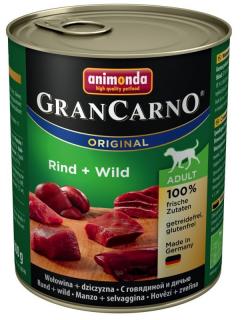 Animonda Gran Carno Adult hovězí &amp; zvěřina 400 g